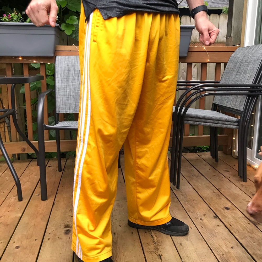 Adidas Snap Sweatpants Men’s L